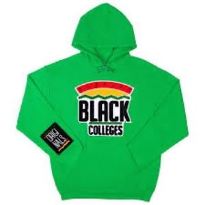 Support Black Colleges light green hoodie